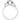 Engagement Ring Setting, 14K White Gold, Oval - 9 x 7 mm, view 2; stones shown for illustration