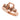 Engagement Ring Setting, 14K Rose Gold, Emerald - 8 x 6 mm, view 5; stones shown for illustration