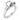 Engagement Ring Setting, 14K White Gold, Emerald - 8 x 6 mm, view 1; stones shown for illustration