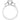 Engagement Ring Setting, 14K White Gold, Emerald - 8 x 6 mm, view 2; stones shown for illustration