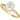 Half-bezel engagement ring setting or coordinating matching band in 14K gold