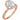 Half-bezel engagement ring setting or coordinating matching band in 14K gold