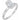 Half-bezel engagement ring setting or matching band; center stone not included