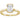 Half-bezel engagement ring setting or coordinating matching band in 14K gold
