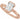 Half-bezel engagement ring setting or coordinating matching band in 14K gold