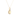 Yellow Gold Charm Necklace with Cabochon Opal 1.36 14K 16 TDW