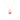 Yellow Gold Charm Necklace with Round Brilliant Ruby .35  14K  .12 TDW