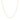 Yellow Gold Chain Necklace with Round Brilliant Diamonds 0.50 CTS 14K