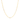 Yellow Gold Chain Necklace with Round Brilliant Diamonds 0.50 CTS 14K
