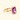 Cushion-Cut Amethyst Ring in 14K Yellow Gold