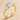 Three-Stone Engagement Ring Setting with Accented Shank