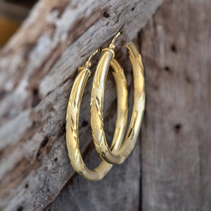 Round Earrings Hoop