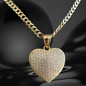 Heart Pendant & Zirconia